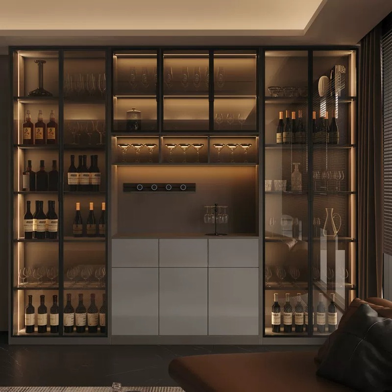 Wine & Beer Unlimited Spirits - Armário de vinho italiano de luxo