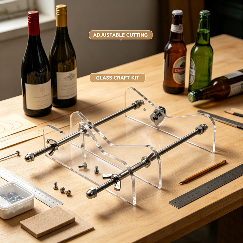 Beer Wine Kit - Nova Ferramenta Cortadora de Garrafas de
