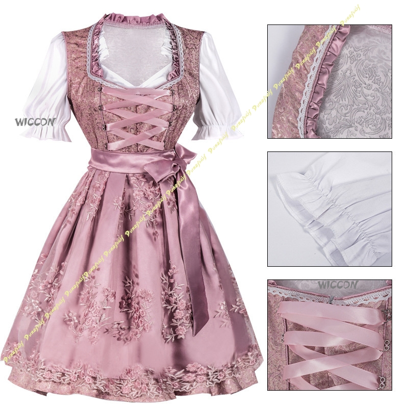 Beer & Wine Grab - Fantasia de Halloween Oktoberfest para Meninas,