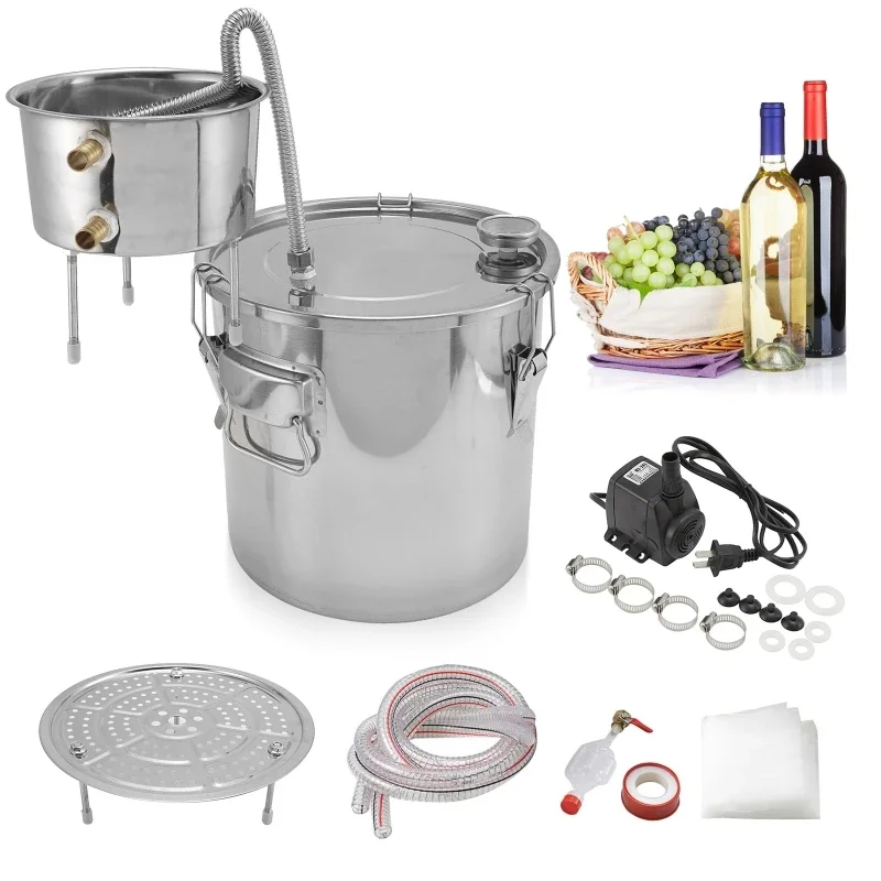 Beer Wine Kit - Destilador de Álcool 22L para Cerveja,