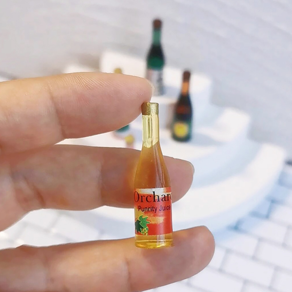 5 pçs 1/12 casa de bonecas ace - Wine Beer Europe avaliação e preço