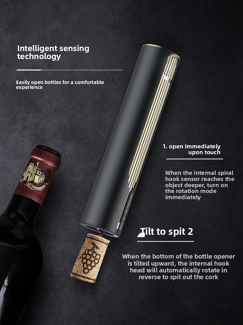 Abridor de Garrafas Eletrônico - Wine Opener Electric avaliação e preço