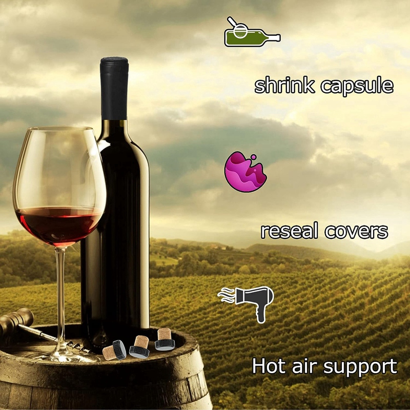 Selos Termoencolhíveis de PVC  - Wine & Beer Unlimited Spirits avaliação e preço