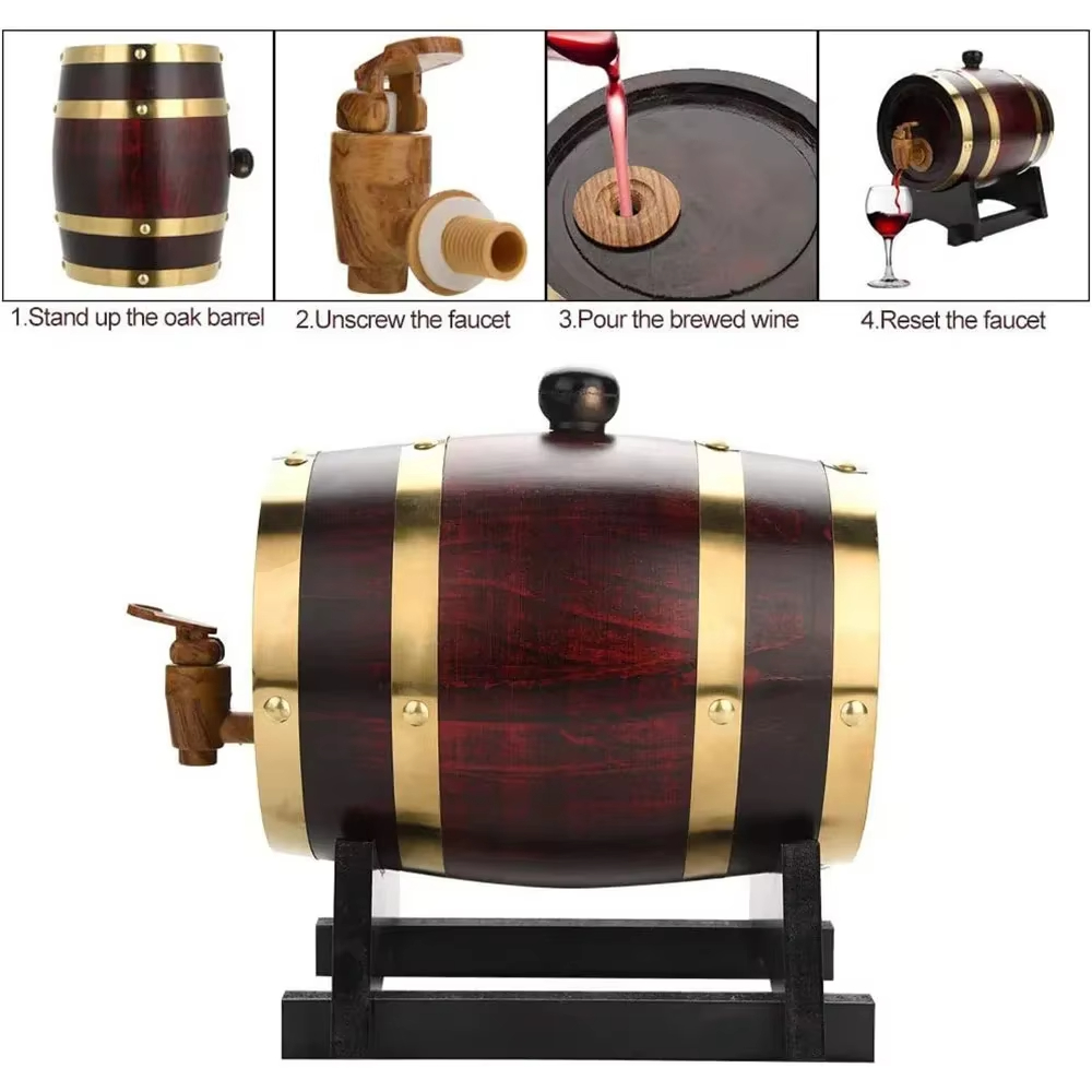Decantador de Barril de Carval - Wine Beer Spirit avaliação e preço