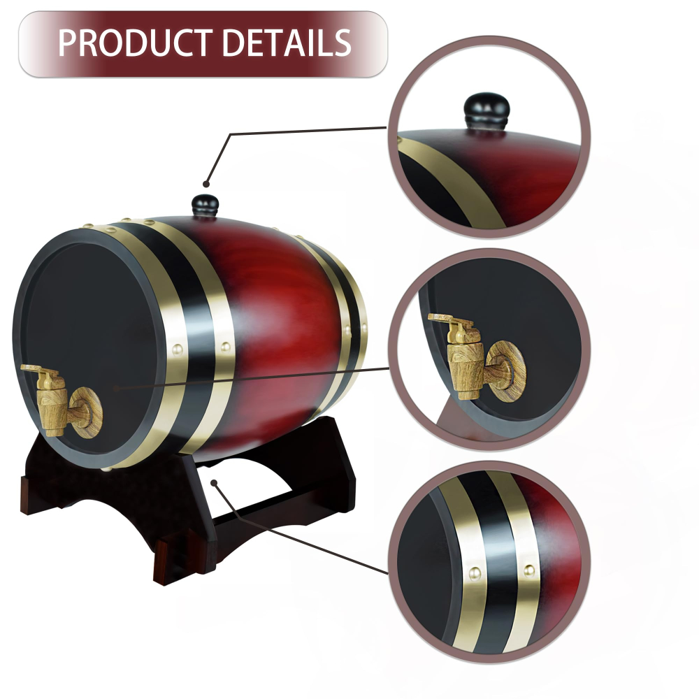 Decantador de Barril de Carval - Wine Beer Spirit avaliação e preço