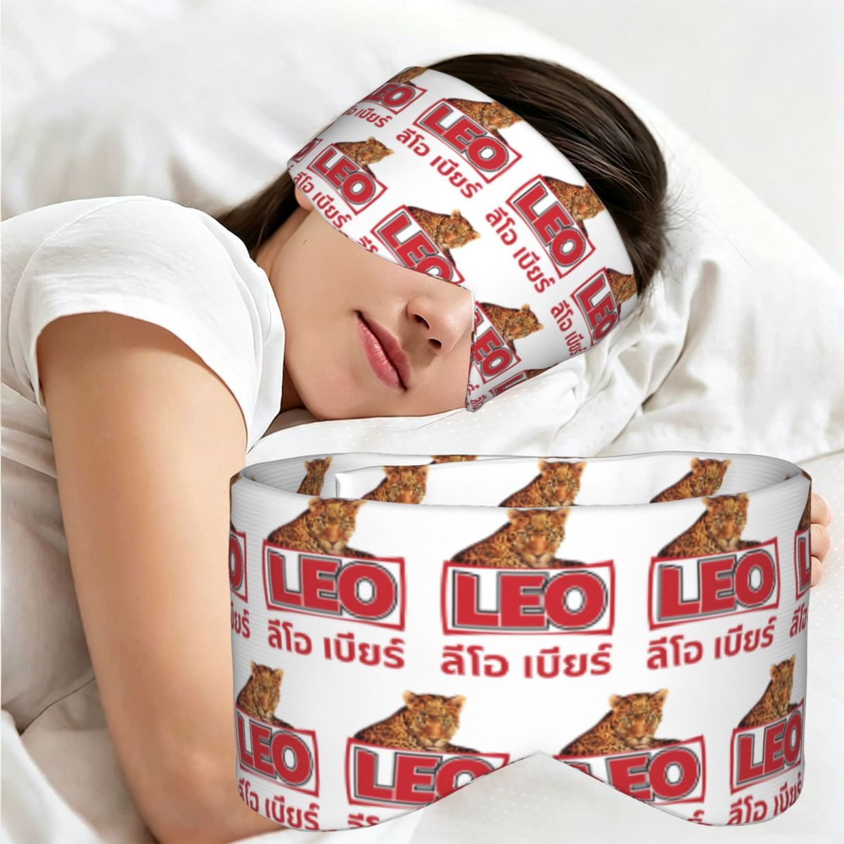 Máscara de dormir Leo Beer Ban - Beer & Wine Grab avaliação e preço