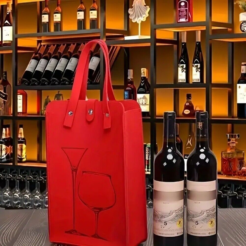 Bolsa de Feltro de Alta Qualid - Wine & Beer Unlimited Spirits avaliação e preço