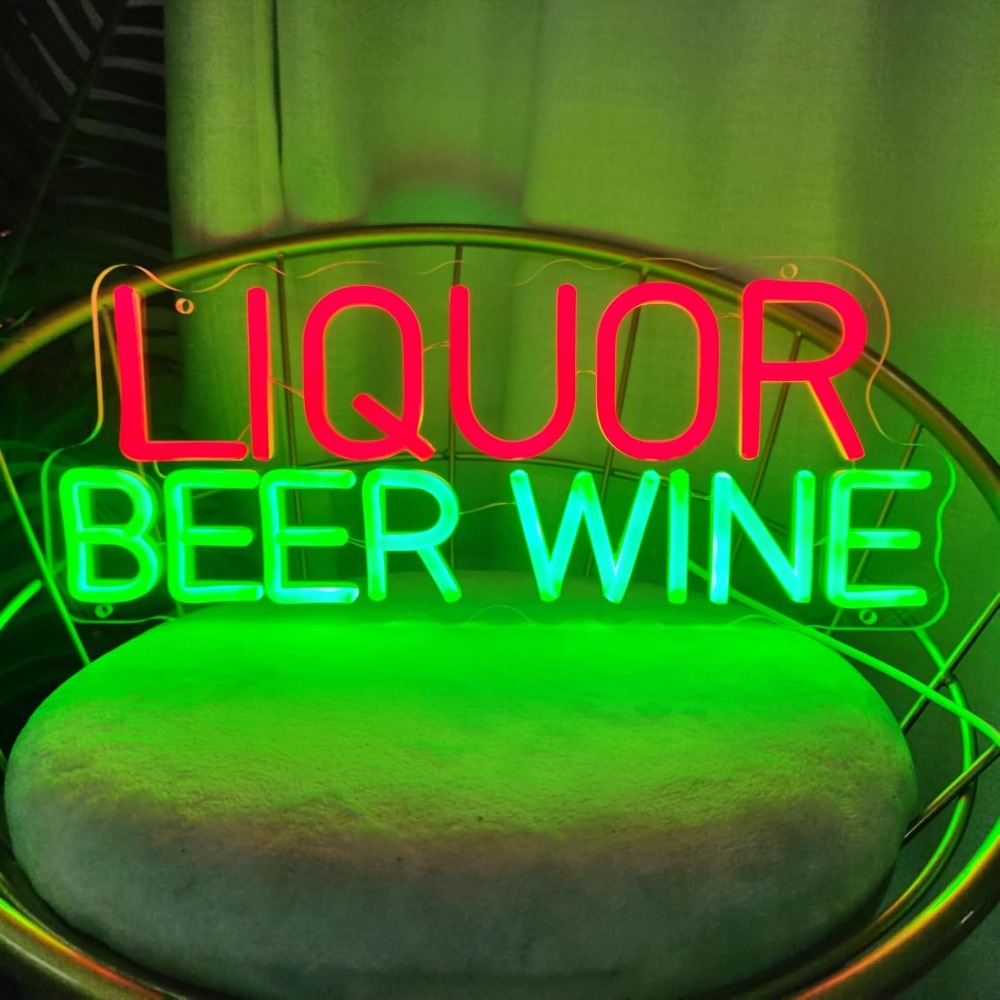 Letreiro de LED Neon para Bebi - Wine In Beer Store avaliação e preço
