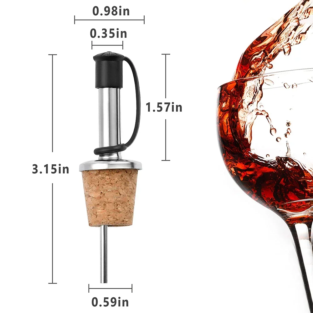1pc vinho tinto cortiça pourer - Wine Beer Spirit avaliação e preço
