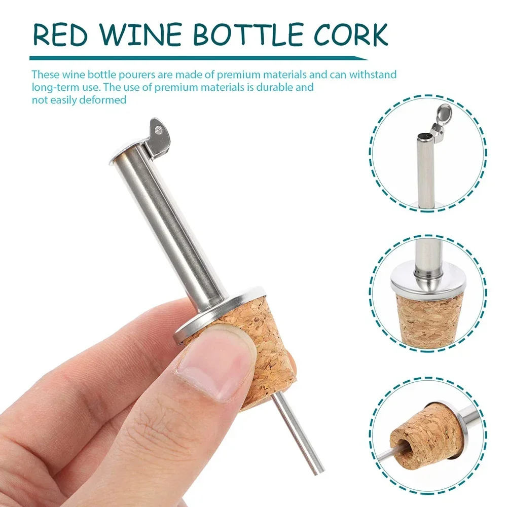 1pc vinho tinto cortiça pourer - Wine Beer Spirit avaliação e preço