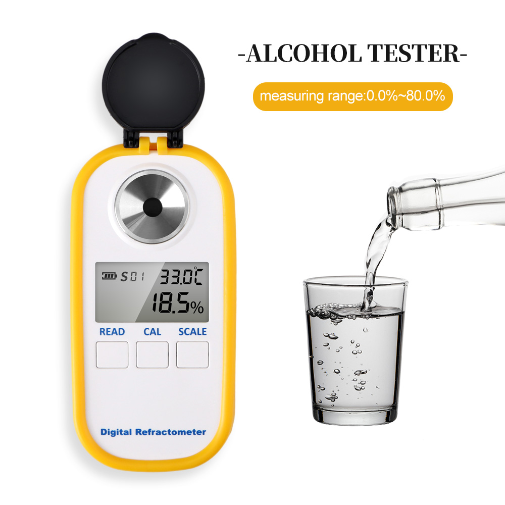 Alta precisão 0-80% espírito b - Wine Beer Spirit avaliação e preço