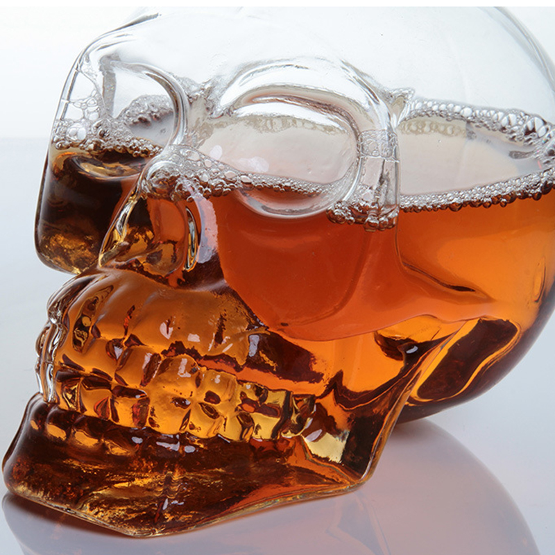 Criativo Crystal Skull Head De - Wine Beer Spirit avaliação e preço