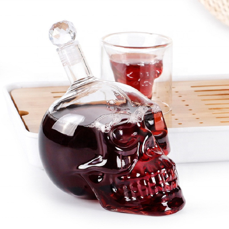 Criativo Crystal Skull Head De - Wine Beer Spirit avaliação e preço