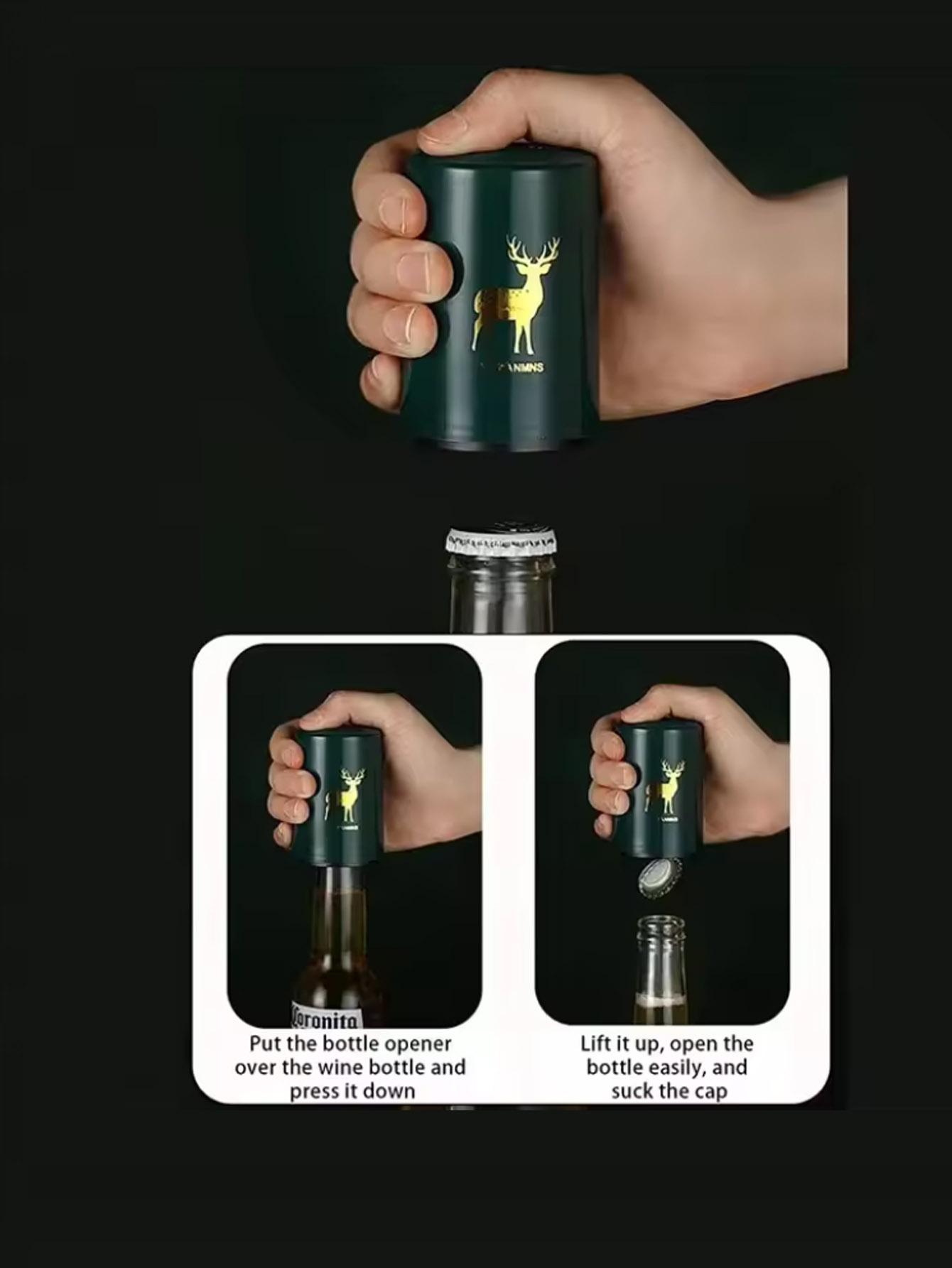 Abridor automático de garrafa  - Wine Beer Bottle avaliação e preço