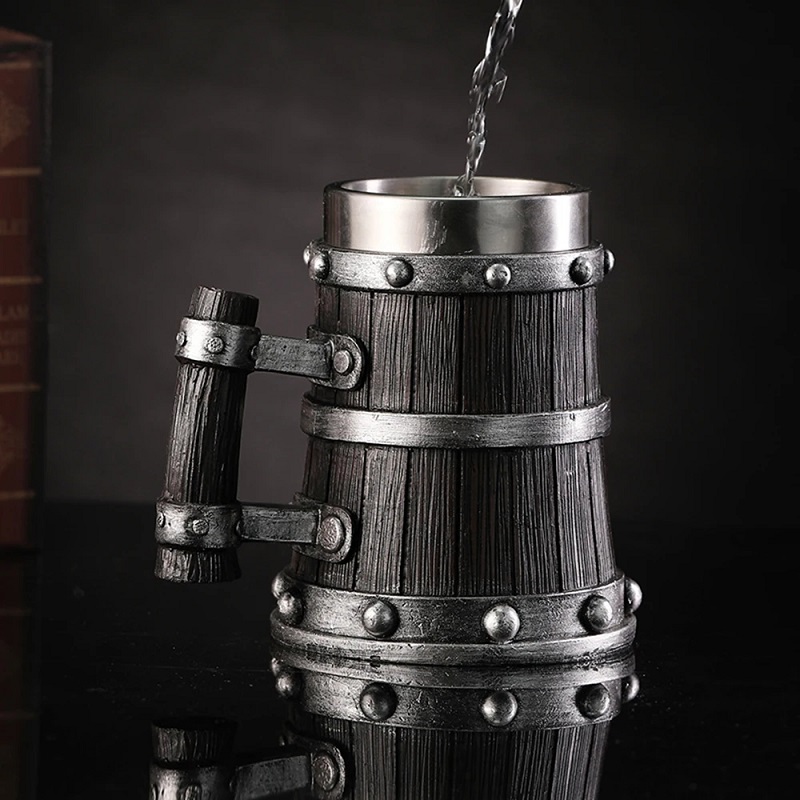 Caneca de cerveja estilo madei - Wine Beer Europe avaliação e preço