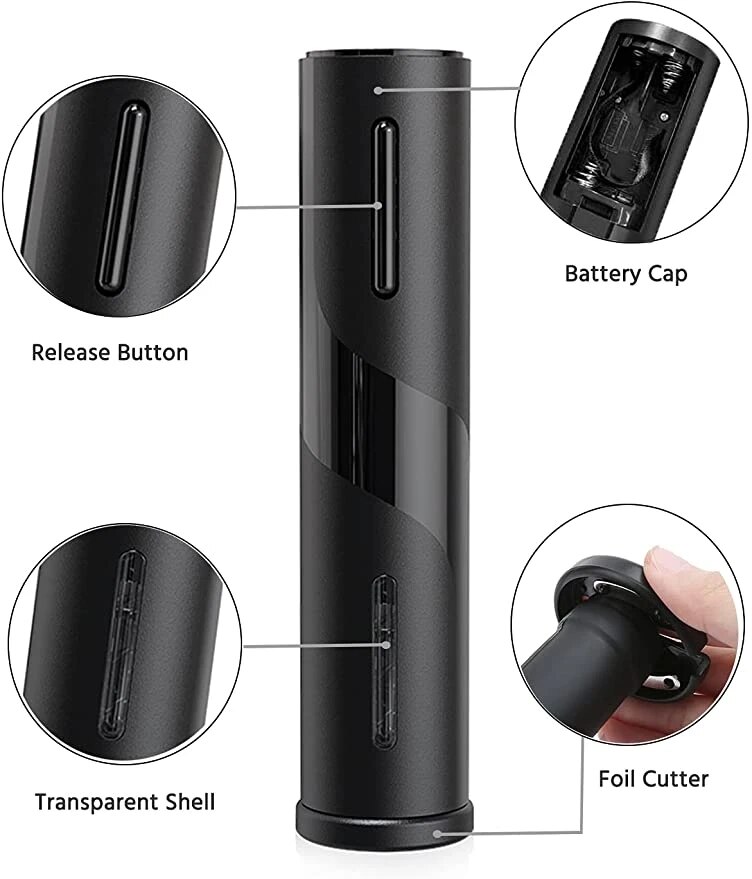 Abridor de Garrafas Elétrico p - Wine Opener Electric avaliação e preço