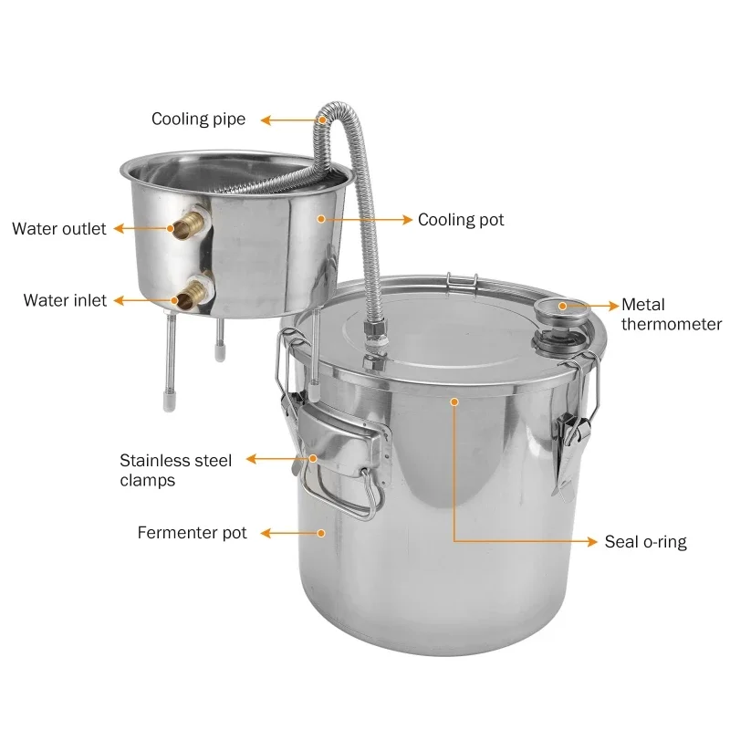 Destilador de Álcool 22L para  - Beer Wine Kit avaliação e preço