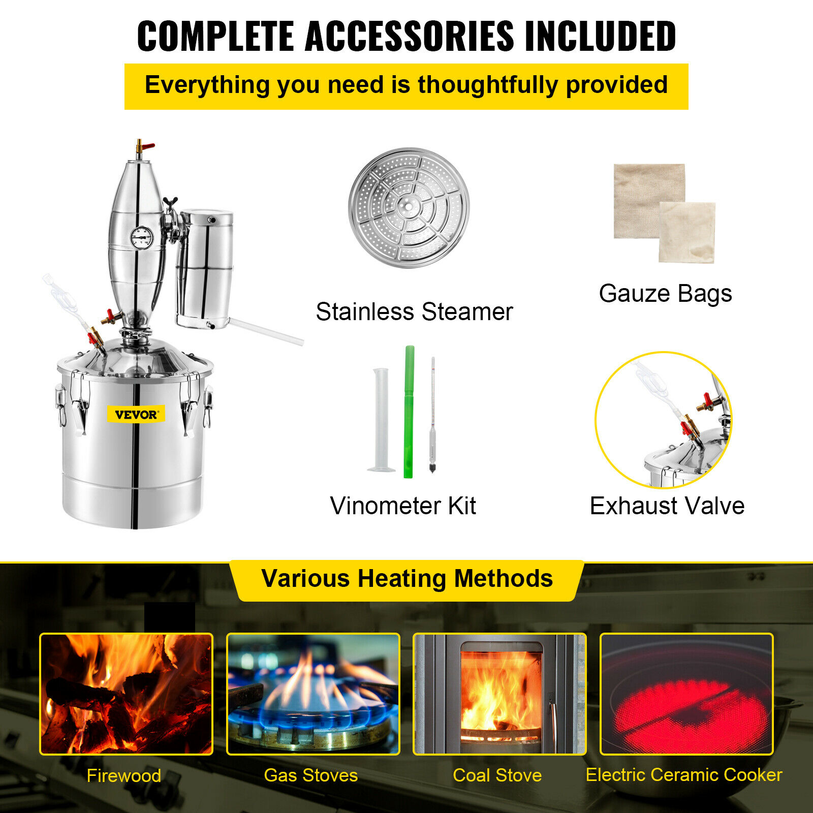 SucceBuy 20L-70L Máquina de de - Beer Wine Kit avaliação e preço