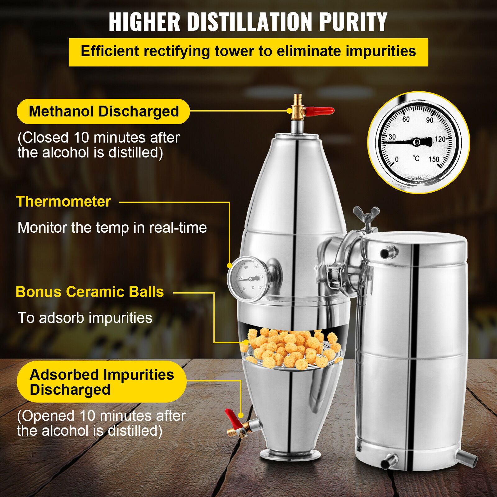 SucceBuy 20L-70L Máquina de de - Beer Wine Kit avaliação e preço