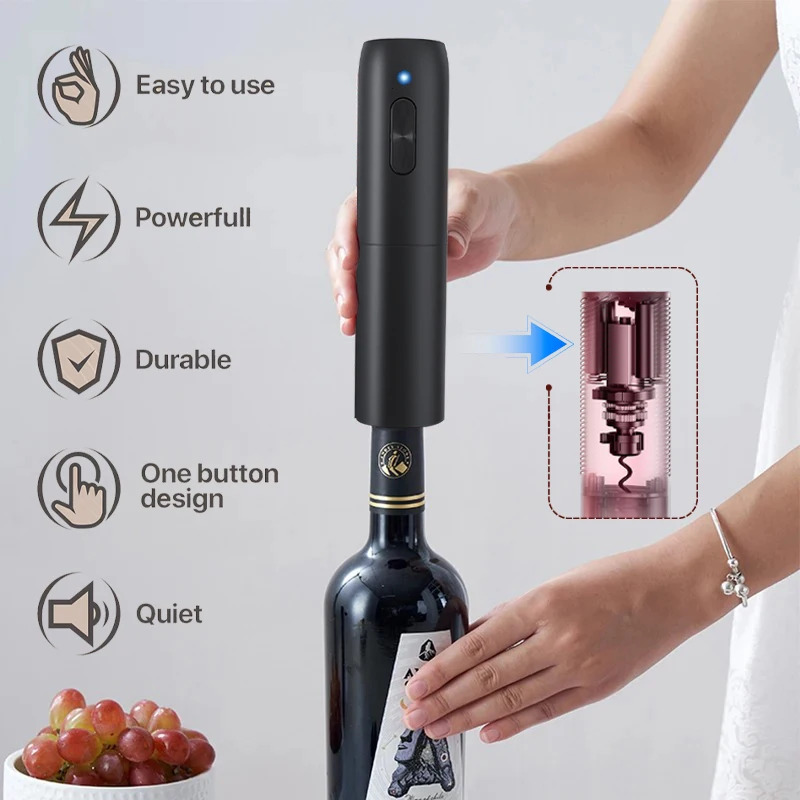 Abridor de Garrafa de Vinho El - Wine Opener Electric avaliação e preço